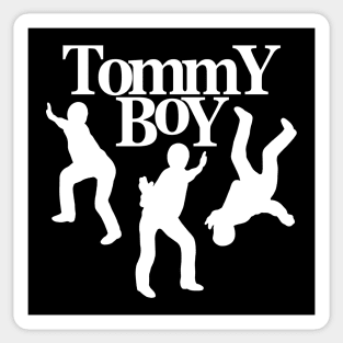 Tommy Boy (White Ink) Sticker